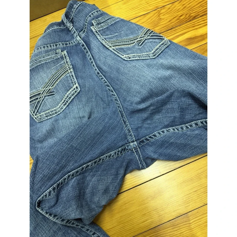 BKE Buckle Jeans Mens 36R Derek Bootleg Medium Wash Denim Western Denim